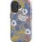 Autumn Grey Floral iPhone 16 Plus Magsafe Impact Case