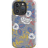 Autumn Grey Floral iPhone 16 Pro Impact Case