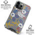 Autumn Grey Floral iPhone 16 Pro Max Clear Case