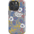 Autumn Grey Floral iPhone 16 Pro Max Impact Case