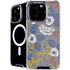 Autumn Grey Floral iPhone 16 Pro Max MagSafe Case