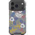 Autumn Grey Floral iPhone 18 Pro Clear Case