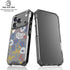 Autumn Grey Floral iPhone 18 Pro Clear Case