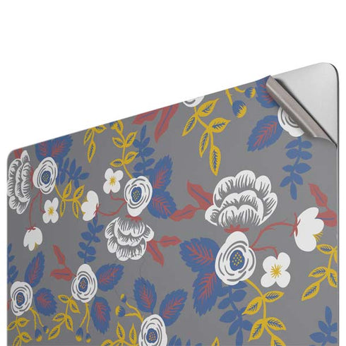 Autumn Grey Floral Apple MacBook Pro 16-inch Skin