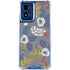 Autumn Grey Floral Moto G 5G (2024) Clear Case