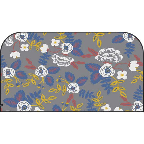 Autumn Grey Floral Nintendo Switch 2 (2025) with Joy-Con Skin