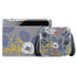 Autumn Grey Floral Nintendo Skins