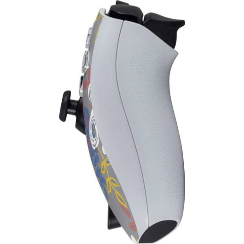 Autumn Grey Floral PlayStation Portal Remote Player Skin