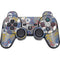 Autumn Grey Floral PS3 Dual Shock wireless controller Skin