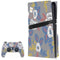 Autumn Grey Floral PS5 Pro Disk Bundle Skin