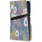 Autumn Grey Floral PS5 Pro Disk Console Skin