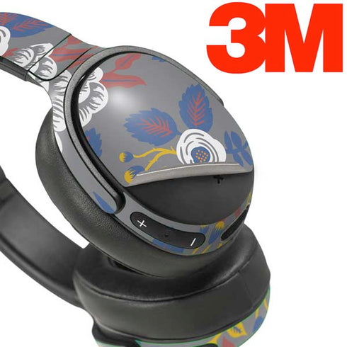 Autumn Grey Floral Skullcandy Venue Skin