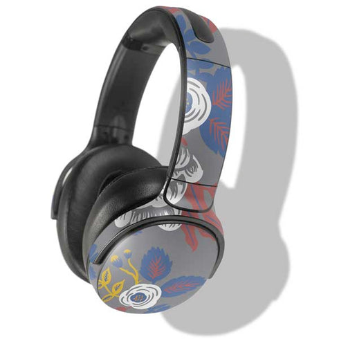 Autumn Grey Floral Skullcandy Venue Skin