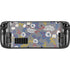Autumn Grey Floral Steam Deck Handheld Gaming Computer Skin