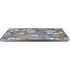 Autumn Grey Floral Laptop Skins