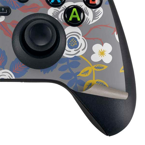 Autumn Grey Floral XBox Series X Digital Edition Bundle Skin