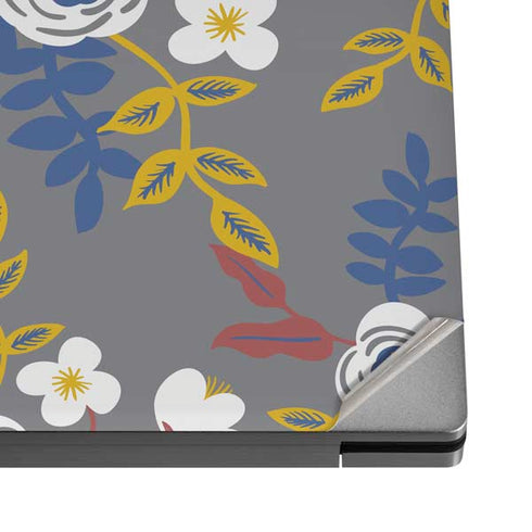 Autumn Grey Floral Dell XPS Skin