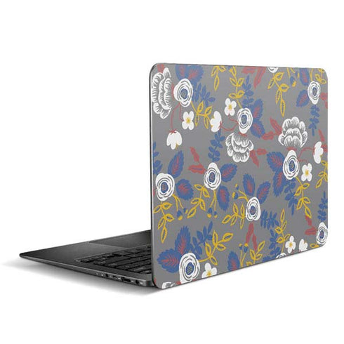 Autumn Grey Floral Zenbook UX305FA 13.3in Skin