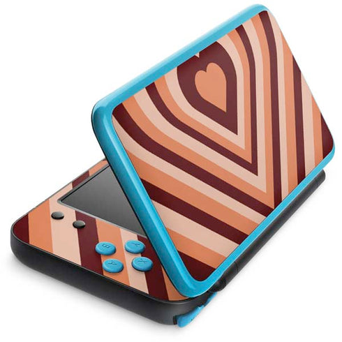 Autumn Heart Pattern Nintendo Skins