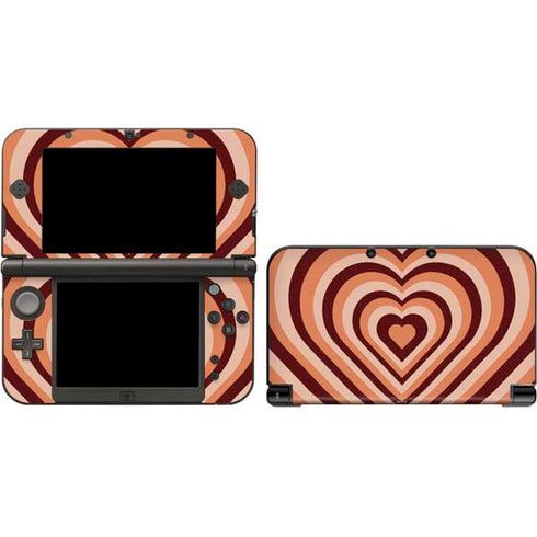 Autumn Heart Pattern Nintendo Skins