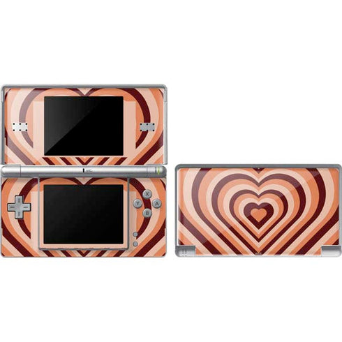 Autumn Heart Pattern DS Lite Skin