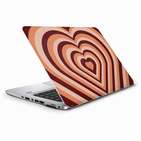 Autumn Heart Pattern HP Elitebook Skin