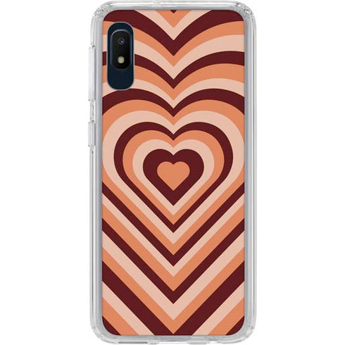 Autumn Heart Pattern Galaxy Cases