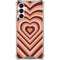 Autumn Heart Pattern Galaxy A16 5G Clear Case
