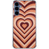Autumn Heart Pattern Galaxy A55 5G Clear Case