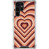Autumn Heart Pattern Galaxy S23 Ultra Clear Case
