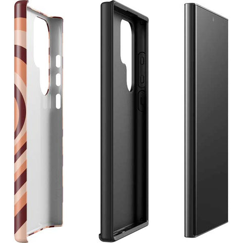 Autumn Heart Pattern Galaxy S23 Ultra Pro Case