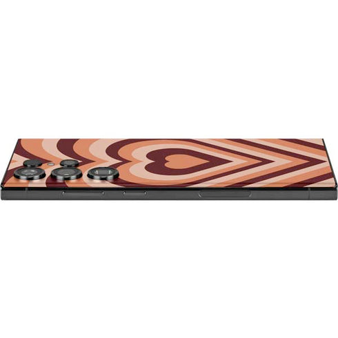 Autumn Heart Pattern Galaxy Skins