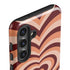 Autumn Heart Pattern Galaxy S25 Impact Case