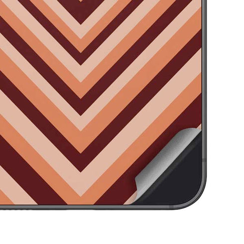 Autumn Heart Pattern Galaxy S25 Plus Skin