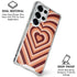 Autumn Heart Pattern Galaxy S25 Ultra Clear Case