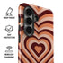 Autumn Heart Pattern Galaxy S26 Impact Case