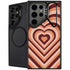 Autumn Heart Pattern Galaxy S26 Ultra Kickstand Case