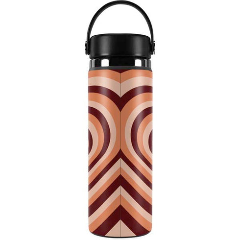 Autumn Heart Pattern Hydro Flask 20oz Wide Mouth Skin