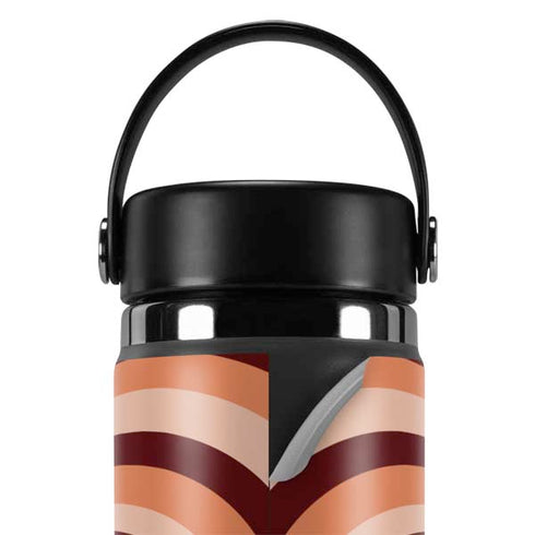 Autumn Heart Pattern Hydro Flask 20oz Wide Mouth Skin