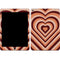 Autumn Heart Pattern iPad Skins