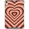 Autumn Heart Pattern iPad 11th Gen (2025) Clear Case