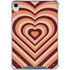 Autumn Heart Pattern iPad 11th Gen (2025) Clear Case