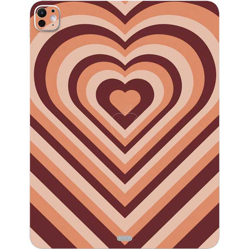 Autumn Heart Pattern iPad Pro 13in M4 (2024) Skin