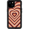 Autumn Heart Pattern iPhone 15 Plus Waterproof Case