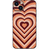 Autumn Heart Pattern iPhone 15 Skin
