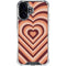 Autumn Heart Pattern iPhone 16 Plus Clear Case