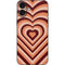 Autumn Heart Pattern iPhone 16 Plus Skin