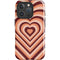 Autumn Heart Pattern iPhone 16 Pro Impact Case