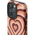 Autumn Heart Pattern iPhone 16 Pro Impact Case