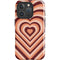 Autumn Heart Pattern iPhone 16 Pro Max Impact Case
